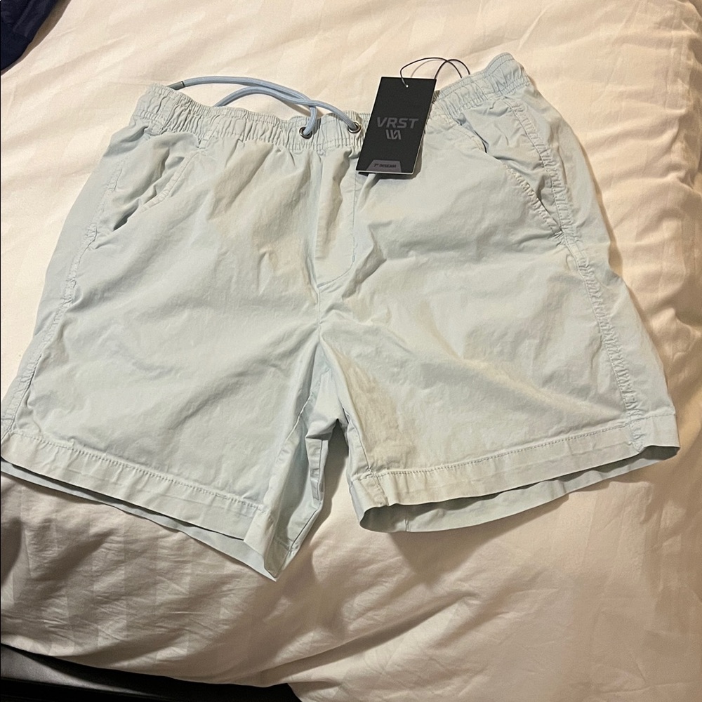 VRST Men's Athletic Shorts in Light Blue